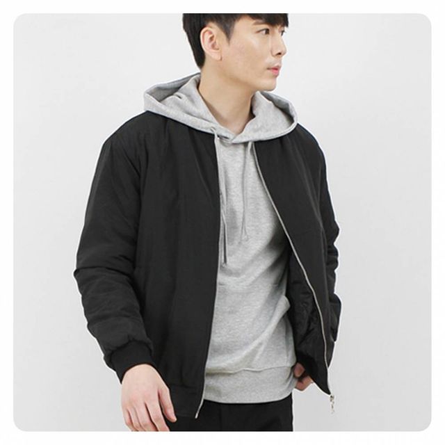 TBZ JJM-M65 남자겨울패딩기본블루종항공점퍼