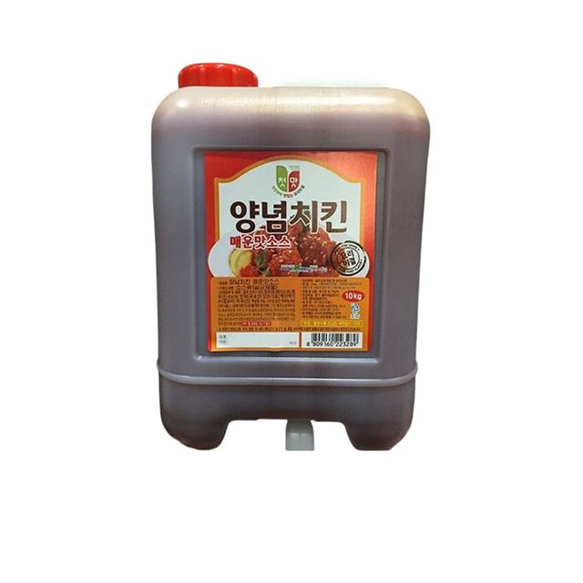 식자재 유통 도매 매운맛 치킨소스 청우 10Kg 1개