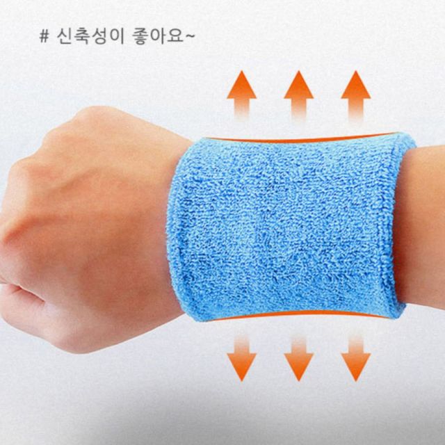 운동용 손목 스포츠 땀흡수 크로스핏 아대