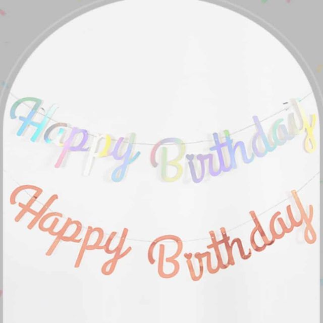 HAPPY BIRTHDAY 가랜드 파티벽장식 파티가랜드 가렌더 생일가랜드 생일가렌더