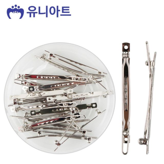 민자 머리핀 17개입 머리핀부자재 만들기재료