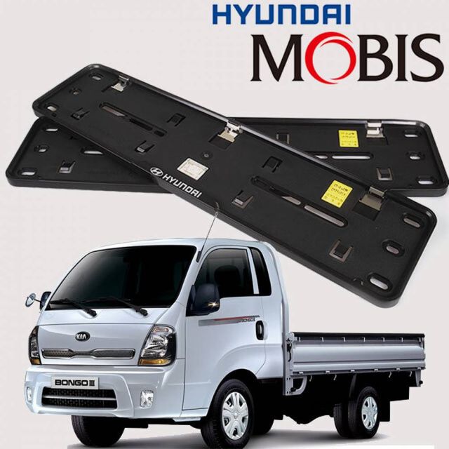 TBZ 현대모비스 정품 봉고3 EV 순정 번호판 가드 플레이트