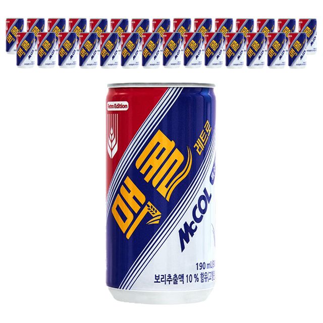일화 맥콜 190ml x 30캔