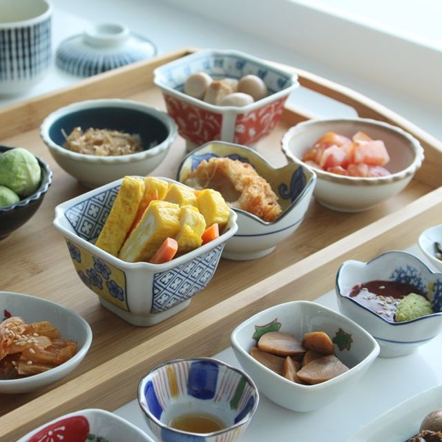 도자기 찬기모음 일본식 식기 그릇 소스종지 식당