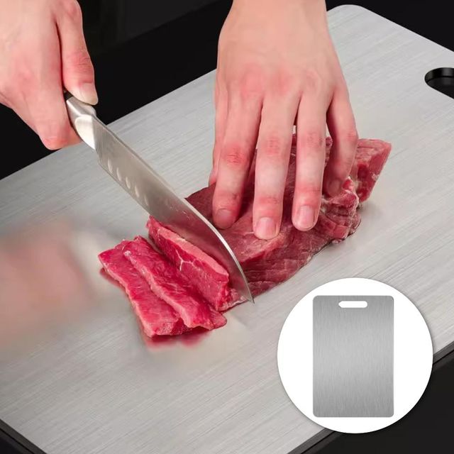 스테인리스 스틸 올스텐 도마 주방 필수 위생관리