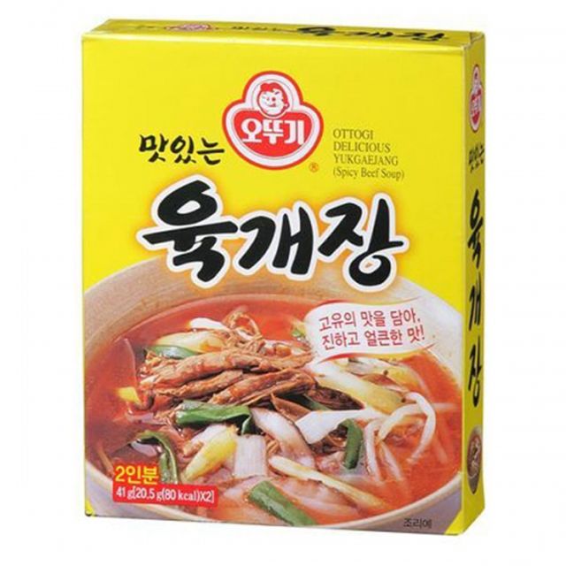 오뚜기 맛있는 육개장 38gx6개(반박스)