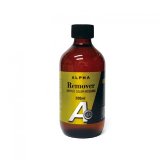 혜명몰 알파 리무버 200ml - 개 (1개입) 물감파레트세척액 아크릴물감용해제 아크릴물감지우기 물감붓세척