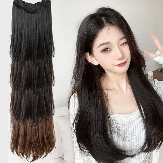 온나핏 스트레이트 U자형 헤어피스 반가발 SD-230906