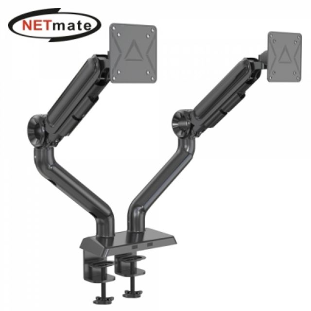 강원전자 넷메이트 관절형 듀얼 모니터 거치대 NM-MA05