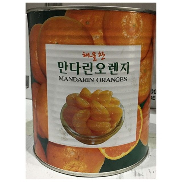 밀감캔(만다린 해울찬 3k)X6 밀감통조림
