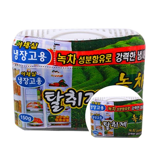 냉장고용 겔탈취제150g 녹차향 주방탈취제 업소용