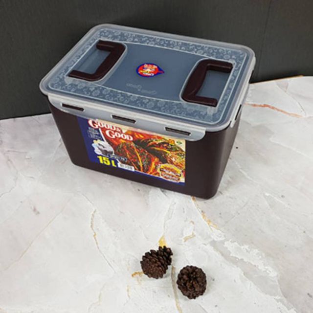 핸디락 쵸코 15L 김치용기 장아찌통