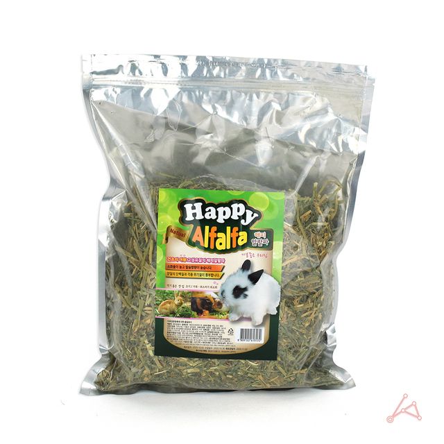 건초-단미사료 500g 꿀생활 해피알파파