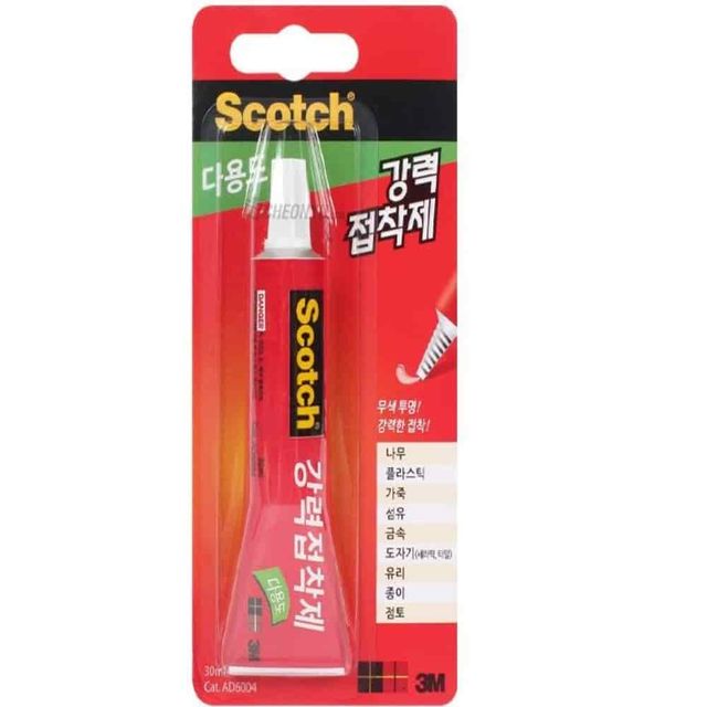 강력접착제 30ml 투명접착제 다용도접착제 만능접착제 가죽접착제