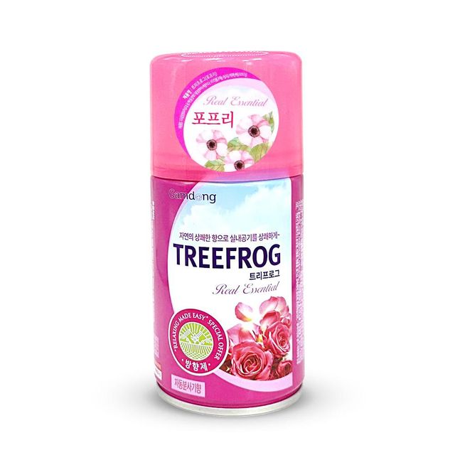 감동 트리프로그 실내 화장실 자동 방향제 리필 280ml 포프리향