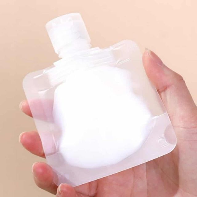 소분용 파우치 50ml 화장품튜브 화장품공병 뚜껑파우치 여행공병 미니공병