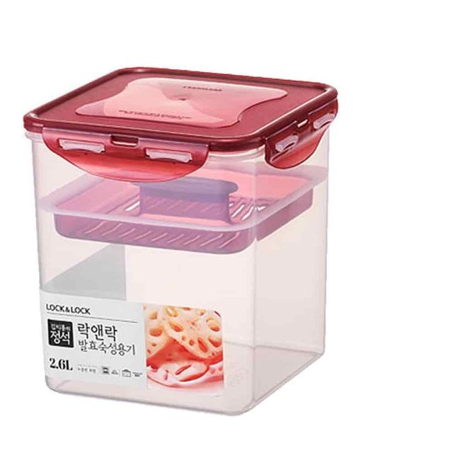 발효용기 2.6L 장아찌용기 주방밀폐용기 주방보관용기 절임용기