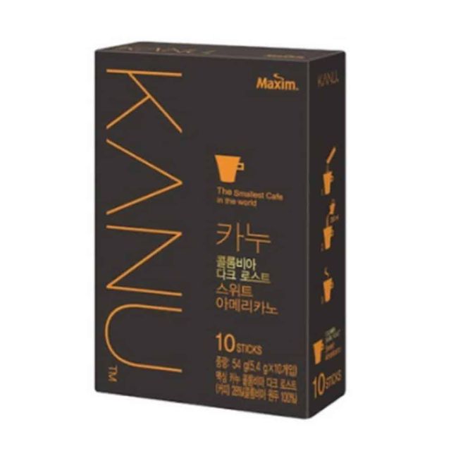 맥심 스위트 5.4gx10T 스틱커피 카누다크로스트 카누커피
