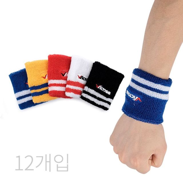 빅토스 타올 손목밴드 A형(12개입) 스포츠 타월밴드