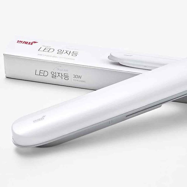 LED일자등 원형 30W 주광색 일체형LED 다용도실등 30WLED LED직부등
