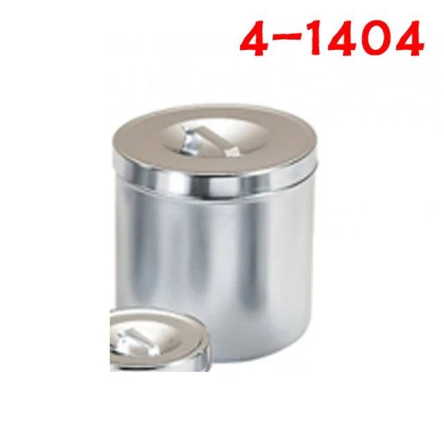 스폰지캔 4호 140x140mm 스텐레스 알콜솜통