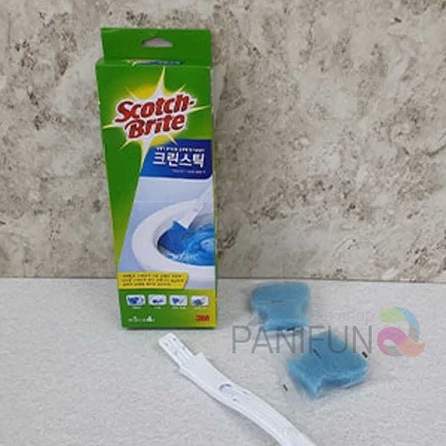 스카치 스틱 키트 욕실변기솔 변기청소브러쉬 변기브러쉬 일회용변기솔 변기클리너
