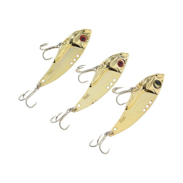 메탈 바이브루어 (3p 18g 골드)