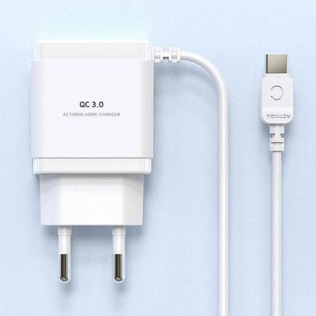 엑티몬 C타입 가정용 고속충전기 QC3.0