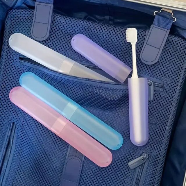 배수구 있는 휴대용 칫솔케이스 칫솔보관용 칫솔보관케이스 배수기능 여행용 칫솔커버