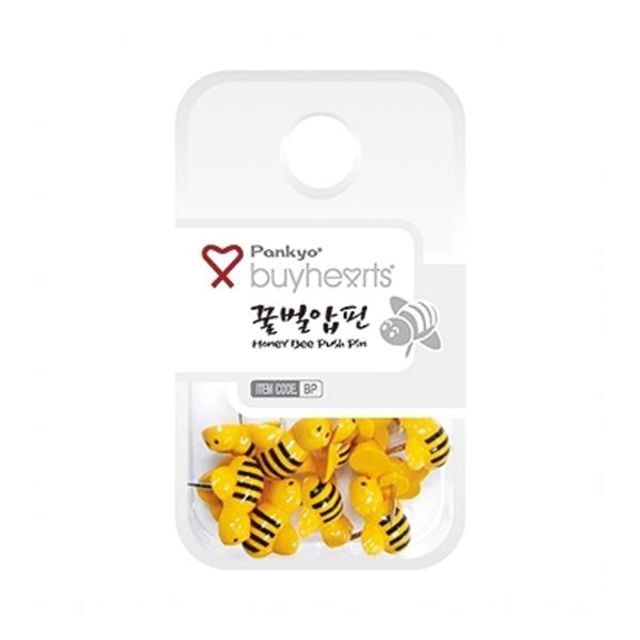 꿀벌 모양 압핀 12개세트 헤어악세사리 머리핀 헤어핀 세트