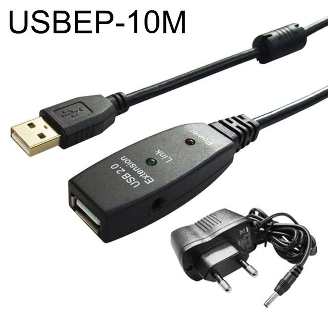 USB 2.0 유전원 리피터 연장 케이블 ( DW-USBEP-10M)