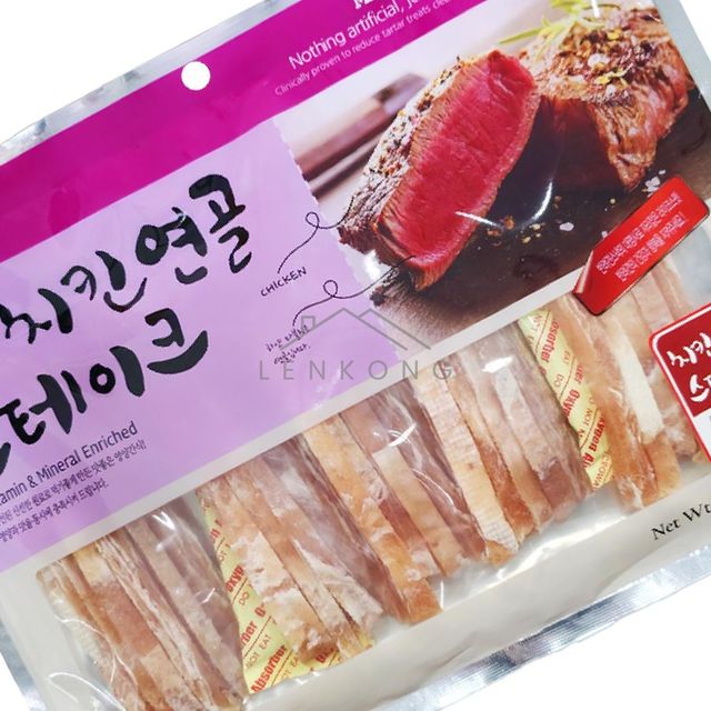 강아지가좋아하는간식 고단백간식 애견훈련용간식 치킨연골스테이크