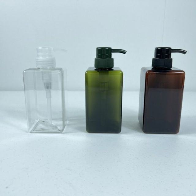450ml 사각 공병 펌프