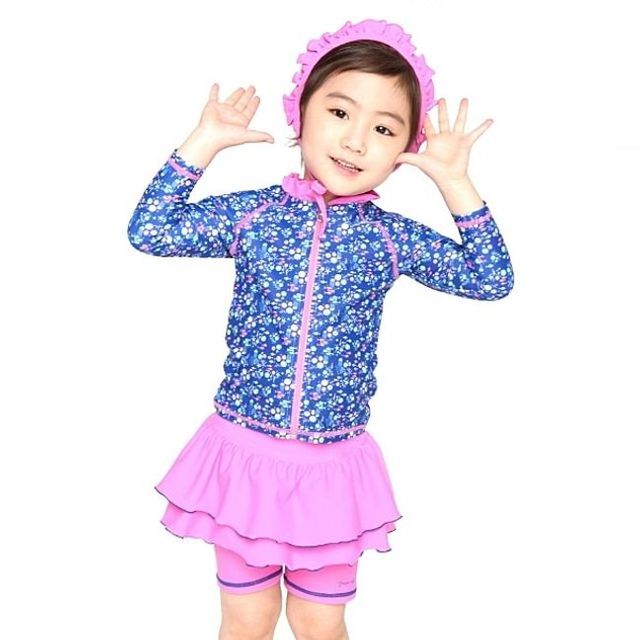 프린세스 유아수영복PR 7501 바캉스 여름 수영장