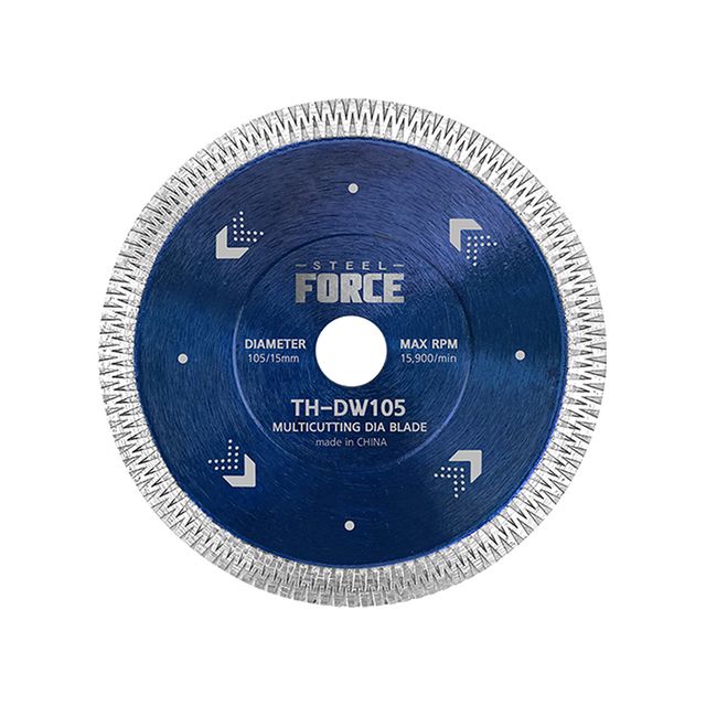 타일 석재용 멀티커터 날 105x15mm, STEELFORCE 절단공구