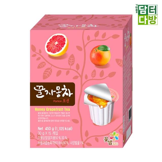 꽃샘 꿀자몽차 포션(15입)