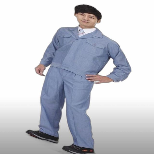 티북사철복 상의 유니폼 근무복 M-4X TB-55 산업용 작업복