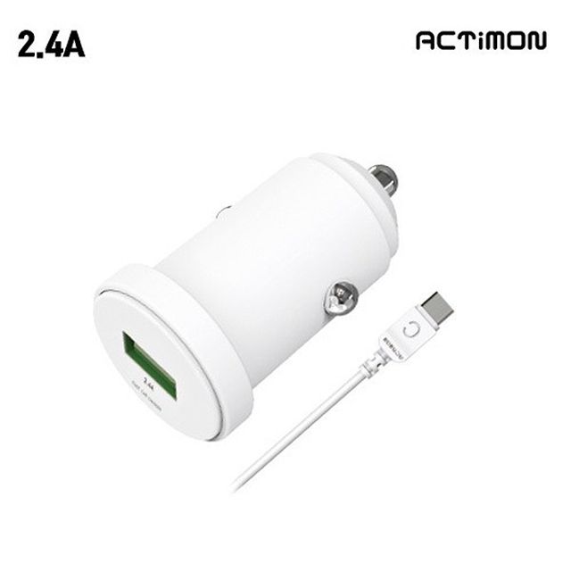 포트 2.4A 차량용 후니케이스 엑티몬 충전기 USB C TY