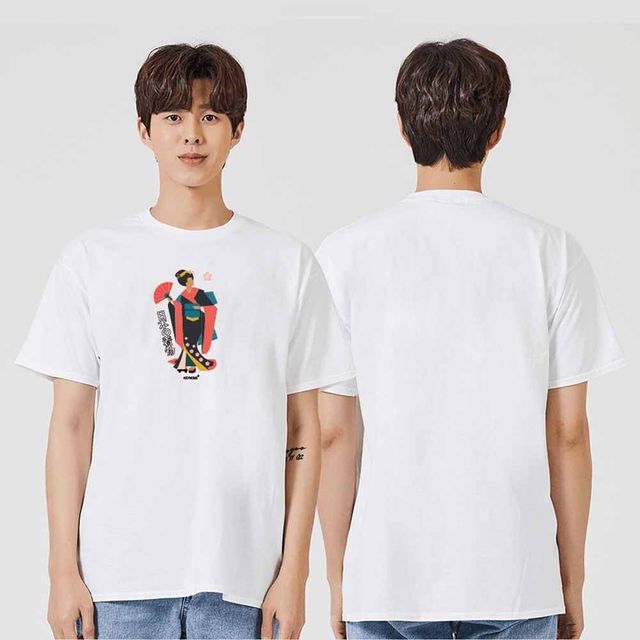 일본의 반팔티 라운드티 가족티 커플티 단체티 동호회