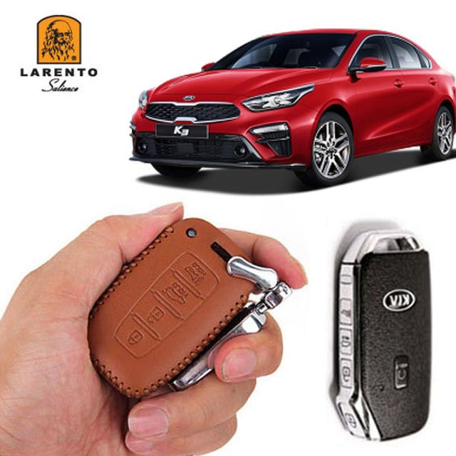 올뉴K3 5버튼 차 키케이스 자동차 키커버 천연가죽