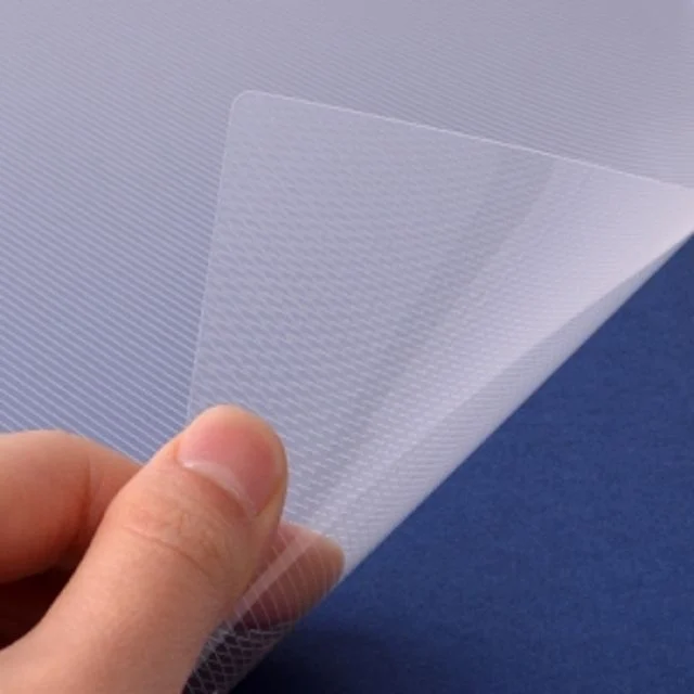 현대오피스 비닐커버 사선투명 0.5mm B5 제본표지 - 내구성 투명 커버