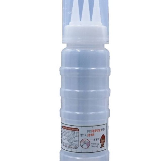 3구 뚜껑 소스병 300ml 소스통 마요네즈용기 광구용기