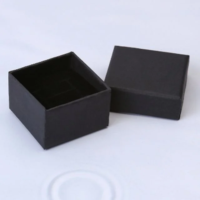 (5x5cm) 무광블랙 악세사리보관함 목걸이케이스 주얼리박스