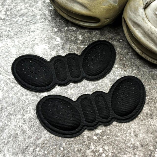 까짐방지 발뒤꿈치패드 3mm 블랙 쿠션 구두