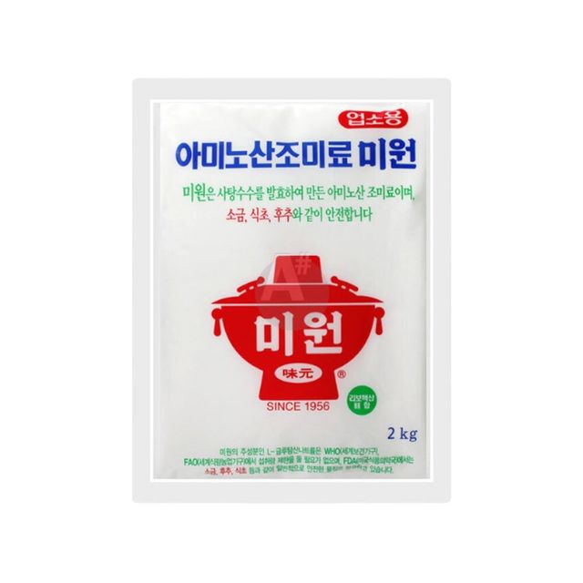 대상 감칠맛 미원 L-글루타민산나트륨 발효조미료 2kg