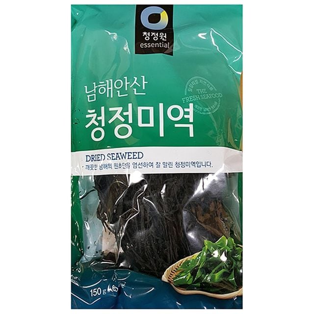 미역 건 청정원 150g 국산 마른 미역 가정 업소용