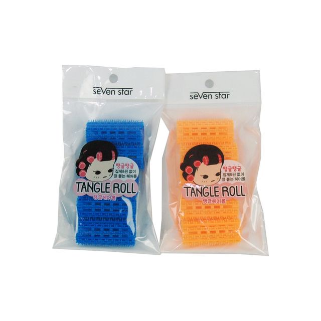 실리콘 탱글 헤어롤 소 5P
