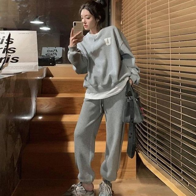 투피스 여자트레이닝복 여자츄리닝 트레이닝복 운동복