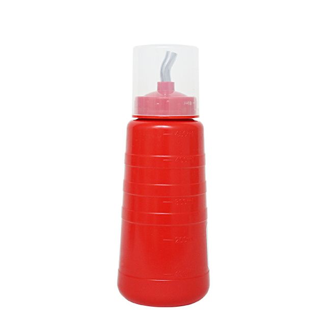 혜명몰 스테인레스 초장병 중 450ml 화장품용기업체 소스병 크림용기 건스프레이 스텐양념통