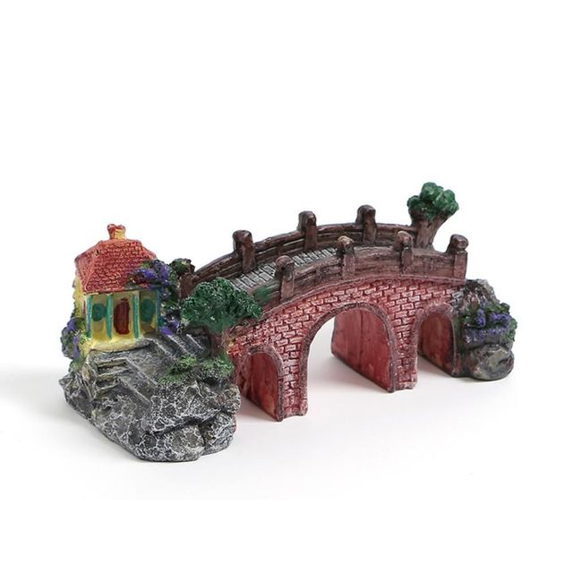 수족관 성벽 장식 인테리어 13x11x5.5cm